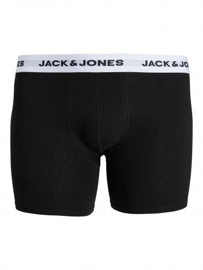 Jack & Jones BASIC White WB Trunks 5-Pack Green - Lenjerie intimă & costum baie - Lenjerie Intimă Bărbați Mărimi Mari