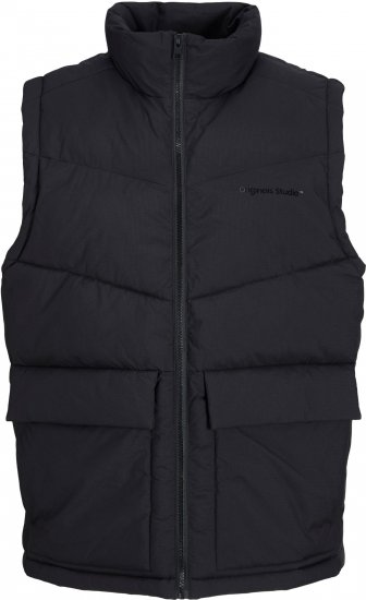 Jack & Jones JORVESTERBRO BODYWARMER Black - Geci - Geci Bărbați Mărimi Mari