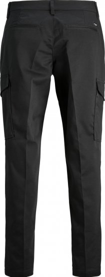 Jack & Jones JPSTBILL JJCLEAN TAPERED CARGO TROUSERS Black - Blugi & pantaloni - Blugi & Pantaloni Bărbați Mărimi Mari