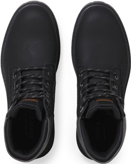 Jack & Jones FINIUS Lace-Up Boots Black - Bărbați pantofi 40-52 - 