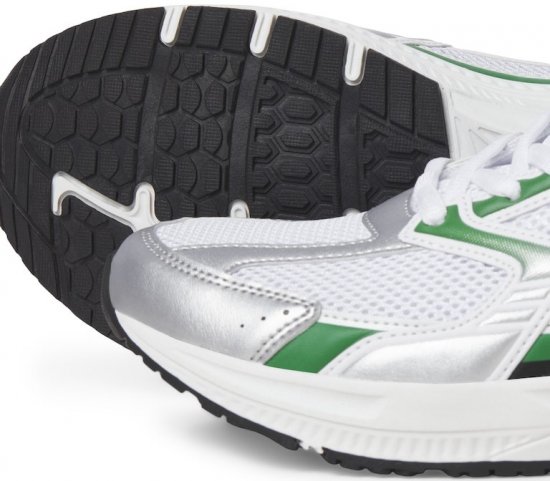 Jack & Jones Tokyo Sneakers Bright White/Green - Bărbați pantofi 40-52 - 