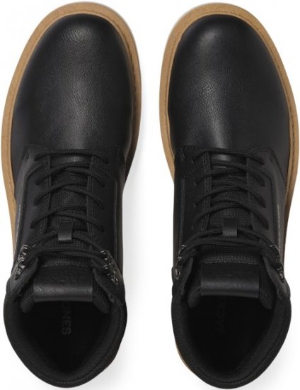 Jack & Jones OHIO Lace-Up Boots Black - Bărbați pantofi 40-52 - 