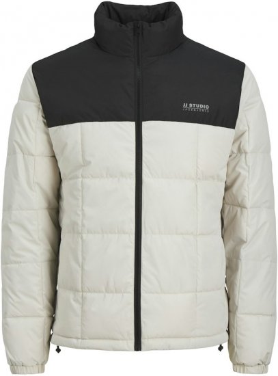 Jack & Jones BEN Windproof Jacket White - Geci - Geci Bărbați Mărimi Mari