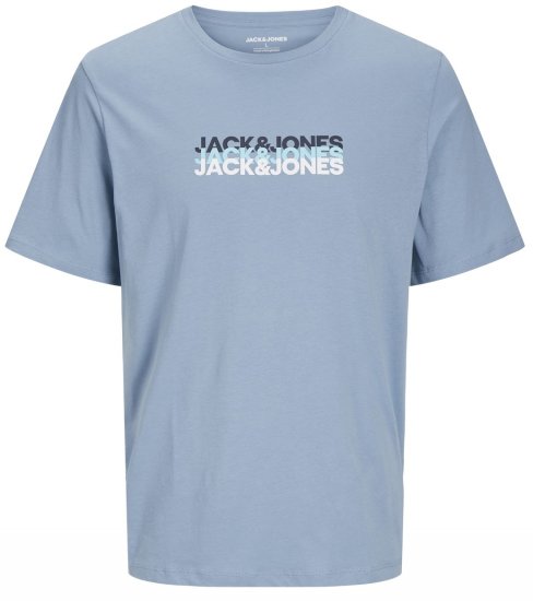 Jack & Jones JJCYBER T-Shirt Mountain Spring - Tricouri - Tricouri Bărbați Mărimi Mari