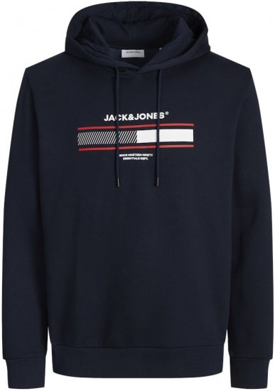 Jack & Jones South Hoodie Navy Blazer - Pulovere & hanorace - Pulovere & Hanorace Bărbați Mărimi Mari