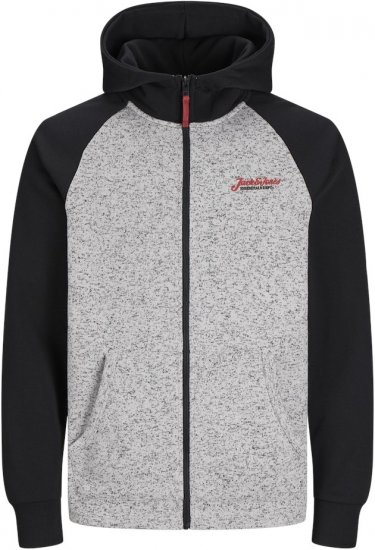 Jack & Jones Erik Hoodie Black - Pulovere & hanorace - Pulovere & Hanorace Bărbați Mărimi Mari
