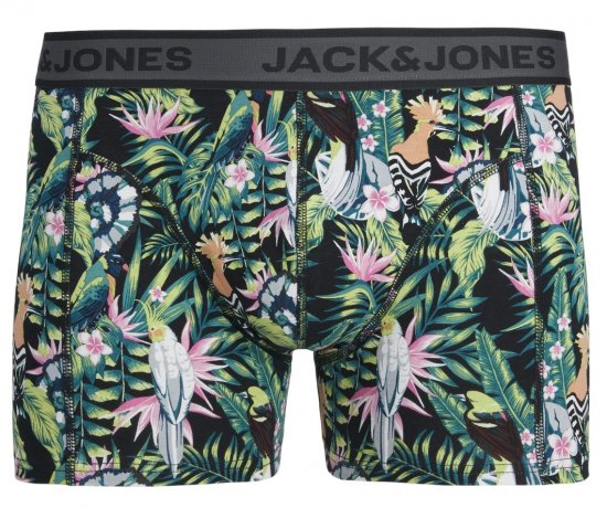 Jack & Jones JACDREW Trunks 3-Pack Multi-Colour - Lenjerie intimă & costum baie - Lenjerie Intimă Bărbați Mărimi Mari