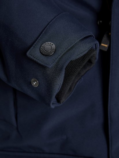 Jack & Jones Finn Softshell Parka Sky Captain - Geci - Geci Bărbați Mărimi Mari
