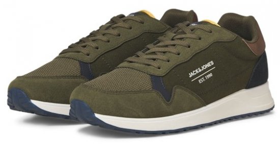 Jack & Jones Beech Combo Sneakers Green - Bărbați pantofi 40-52 - 