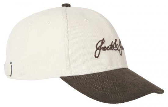 Jack & Jones Base Corduroy Cap Antique White - Accesorii - 