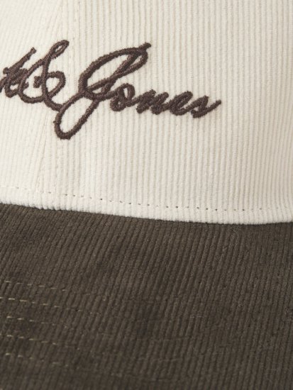 Jack & Jones Base Corduroy Cap Antique White - Accesorii - 