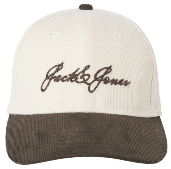 Jack & Jones Base Corduroy Cap Antique White - Accesorii - 