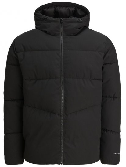 Jack & Jones Global Puffer Jacket Black - Geci - Geci Bărbați Mărimi Mari