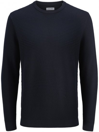 Jack & Jones Otto Crew Neck Knit Pullover Sky Captain - Pulovere & hanorace - Pulovere & Hanorace Bărbați Mărimi Mari