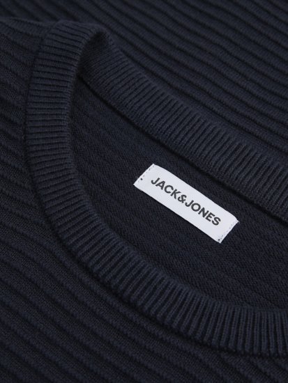 Jack & Jones Otto Crew Neck Knit Pullover Sky Captain - Pulovere & hanorace - Pulovere & Hanorace Bărbați Mărimi Mari