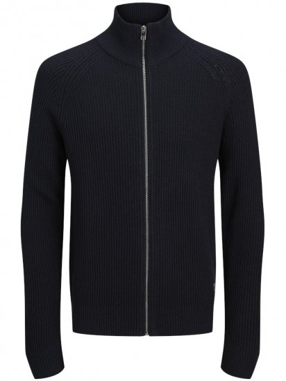 Jack & Jones Pannel Zip Knit Cardigan Sky Captain - Pulovere & hanorace - Pulovere & Hanorace Bărbați Mărimi Mari