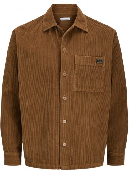 Jack & Jones Corduroy Long Sleeve Overshirt Monks Robe - Cămăși - Cămăși Bărbați Mărimi Mari