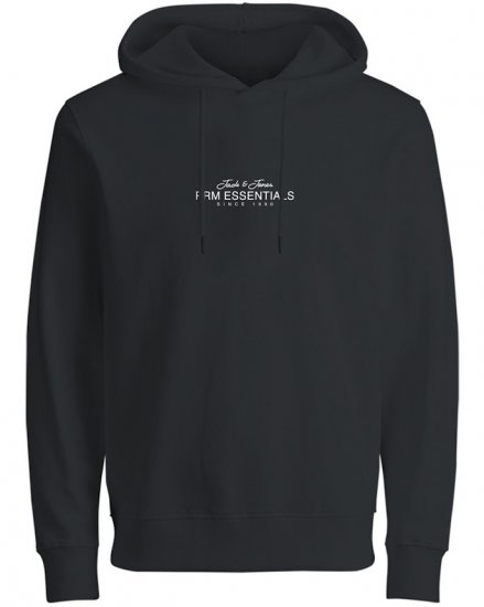 Jack & Jones Casper Sweatshirt Black - Pulovere & hanorace - Pulovere & Hanorace Bărbați Mărimi Mari
