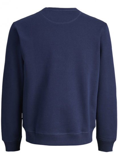 Jack & jones Norrebro Crew Neck Sweatshirt Ocean Cavern - Pulovere & hanorace - Pulovere & Hanorace Bărbați Mărimi Mari