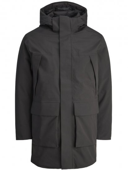 Jack & Jones Moon Parka Black - Geci - Geci Bărbați Mărimi Mari