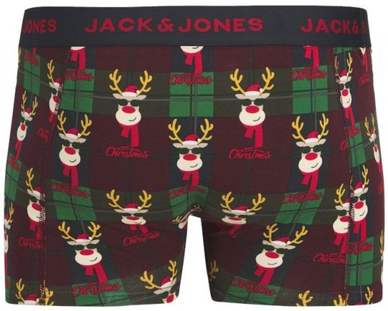 Jack & Jones Rudolph Trunks 3-Pack Dark Navy - Lenjerie intimă & costum baie - Lenjerie Intimă Bărbați Mărimi Mari