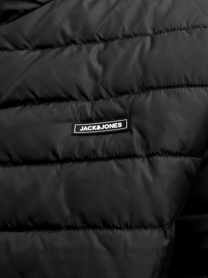 Jack & Jones Elvis Light Puffer Collar Jacket Black - Geci - Geci Bărbați Mărimi Mari