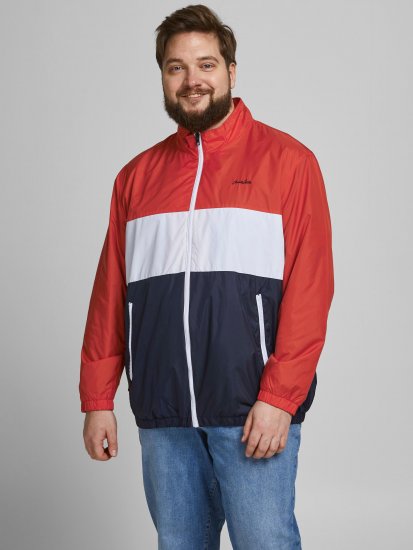 Jack & Jones Hunter Light Jacket Red - Geci - Geci Bărbați Mărimi Mari
