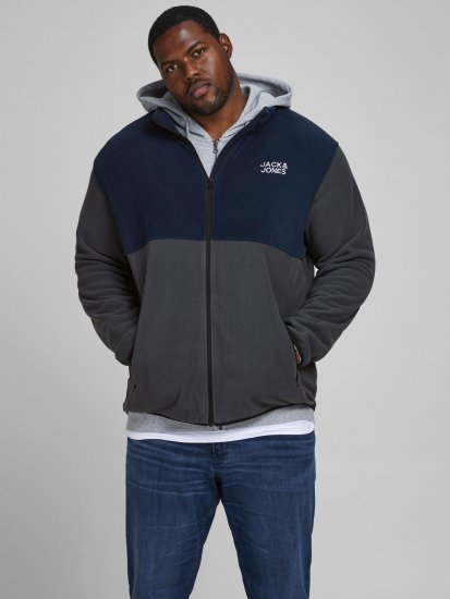 Jack & Jones Hype Fleece Ombre Blue - Geci - Geci Bărbați Mărimi Mari