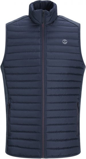 Jack & Jones MULTI BODYWARMER With COLLAR Navy Blazer - Geci - Geci Bărbați Mărimi Mari