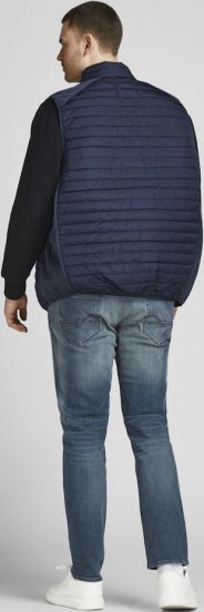 Jack & Jones MULTI BODYWARMER With COLLAR Navy Blazer - Geci - Geci Bărbați Mărimi Mari