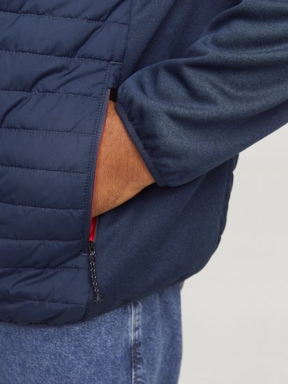 Jack & Jones MULTI QUILTED SET-IN Sleeves Jacket Navy Blazer - Geci - Geci Bărbați Mărimi Mari