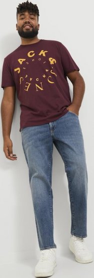 Jack & Jones GLENN FOX SBD 948 Jeans Blue Denim - Blugi & pantaloni - Blugi & Pantaloni Bărbați Mărimi Mari
