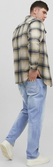 Jack & Jones MIKE JORIGINAL SQ 330 Jeans Blue Denim - Blugi & pantaloni - Blugi & Pantaloni Bărbați Mărimi Mari