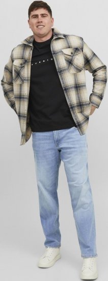 Jack & Jones MIKE JORIGINAL SQ 330 Jeans Blue Denim - Blugi & pantaloni - Blugi & Pantaloni Bărbați Mărimi Mari