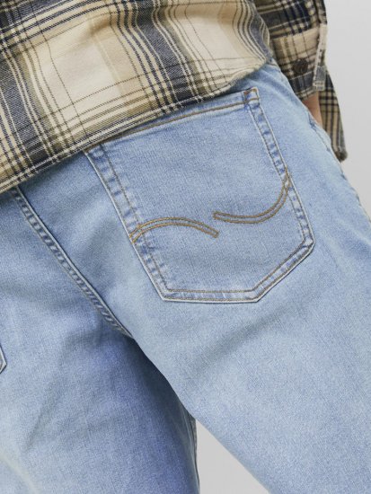 Jack & Jones MIKE JORIGINAL SQ 330 Jeans Blue Denim - Blugi & pantaloni - Blugi & Pantaloni Bărbați Mărimi Mari