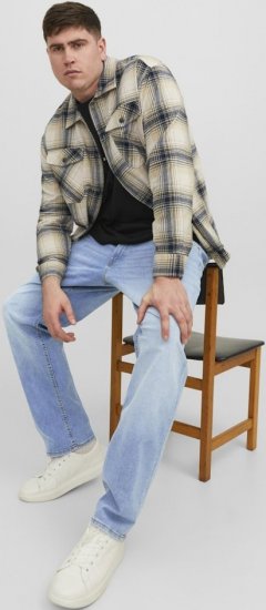 Jack & Jones MIKE JORIGINAL SQ 330 Jeans Blue Denim - Blugi & pantaloni - Blugi & Pantaloni Bărbați Mărimi Mari
