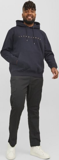 Jack & Jones STAR Hoodie Dark Navy - Pulovere & hanorace - Pulovere & Hanorace Bărbați Mărimi Mari