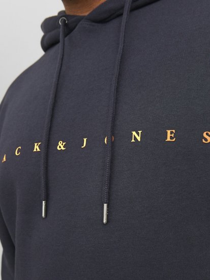 Jack & Jones STAR Hoodie Dark Navy - Pulovere & hanorace - Pulovere & Hanorace Bărbați Mărimi Mari