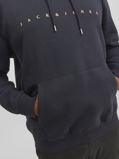 Jack & Jones STAR Hoodie Dark Navy - Pulovere & hanorace - Pulovere & Hanorace Bărbați Mărimi Mari
