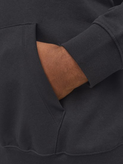 Jack & Jones STAR Hoodie Black - Pulovere & hanorace - Pulovere & Hanorace Bărbați Mărimi Mari