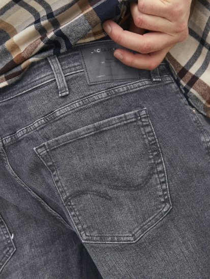 Jack & Jones MIKE ORIGINAL SQ 270 Jeans Black Denim - Blugi & pantaloni - Blugi & Pantaloni Bărbați Mărimi Mari