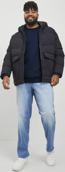 Jack & Jones BRADLEY Sweatshirt Navy Blazer - Pulovere & hanorace - Pulovere & Hanorace Bărbați Mărimi Mari