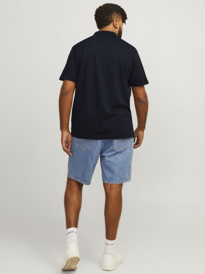 Jack & Jones Rodney Polo Shirt Night Sky - Tricouri polo - Tricouri Polo Bărbați Mărimi Mari