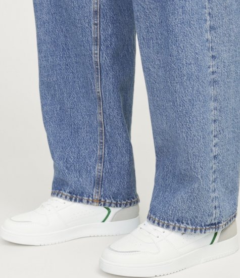 Jack & Jones Ealing 7992 Sneakers White/TREKKING GREEN - Bărbați pantofi 40-52 - 