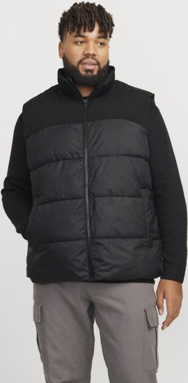 Jack & Jones MOON Bodywarmer Black - Geci - Geci Bărbați Mărimi Mari