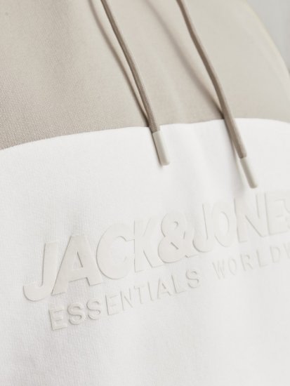 Jack & Jones LEGACY 2 Color Hoodie Beige - Pulovere & hanorace - Pulovere & Hanorace Bărbați Mărimi Mari