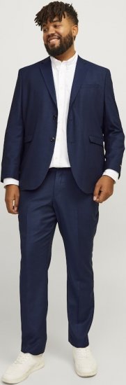Jack & Jones SOLARIS Blazer Dark Navy - Costume - Costume Bărbați mărimi mari