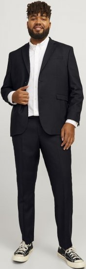 Jack & Jones SOLARIS Trousers Black - Costume - Costume Bărbați mărimi mari