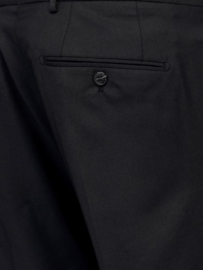 Jack & Jones SOLARIS Trousers Black - Costume - Costume Bărbați mărimi mari