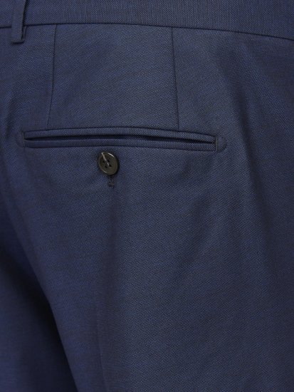 Jack & Jones SOLARIS Trousers Dark Navy - Costume - Costume Bărbați mărimi mari